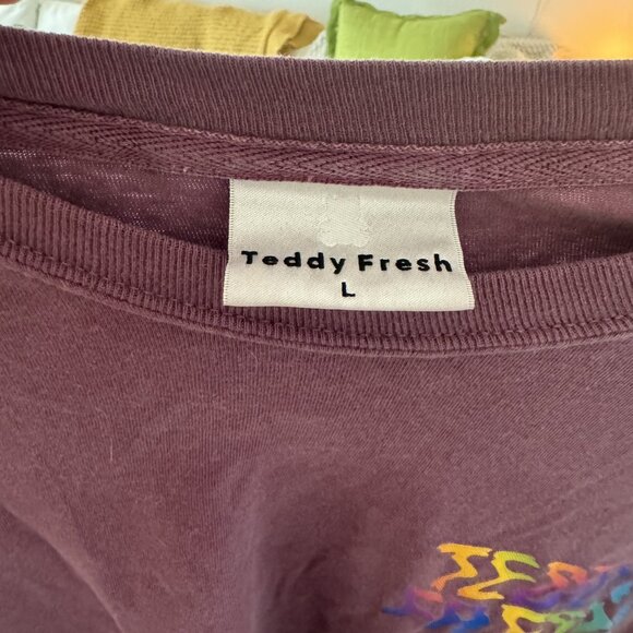 Teddy Fresh Maroon Long Sleeve - Picture 4 of 4